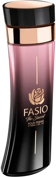 Emper Fasio Secret manufacturer bottle, linked from the supplied product catalogue.