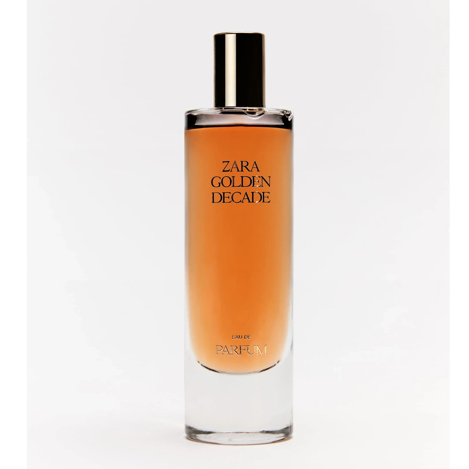 Zara Golden Decade manufacturer bottle, linked from the supplied product catalogue.