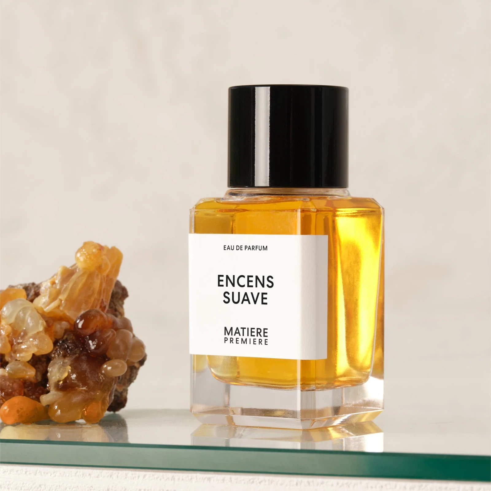 Matiere Premiere Encens Suave manufacturer bottle, linked from the supplied product catalogue.