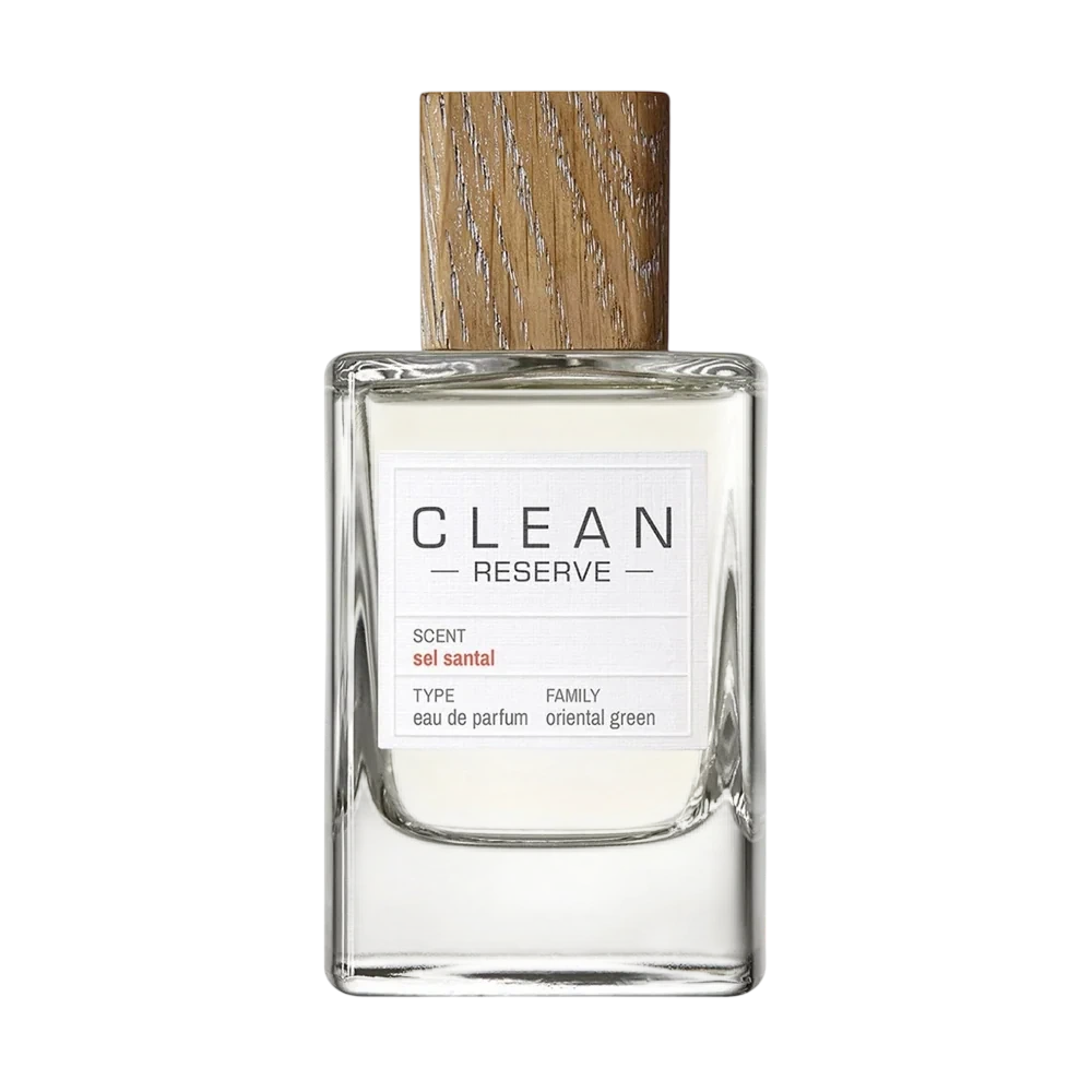 Clean Reserve Sel Santal manufacturer bottle, linked from the supplied product catalogue.