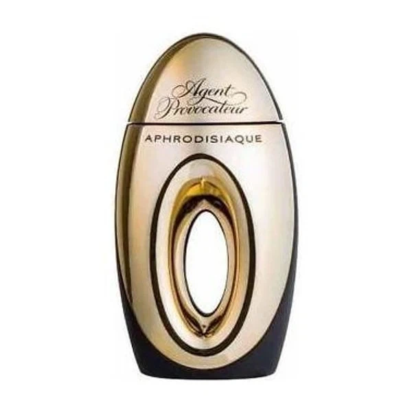 Agent Provocateur APHRODISIAQUE manufacturer bottle, linked from the supplied product catalogue.