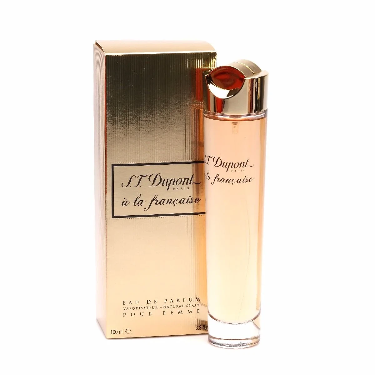 S.T. Dupont A LA FRANCAISE POUR FEMME WOMEN manufacturer bottle, linked from the supplied product catalogue.