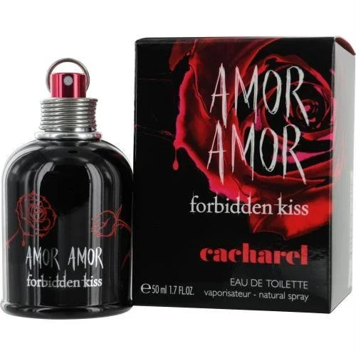 Cacharel Amor Amor Forbidden Kiss manufacturer bottle, linked from the supplied product catalogue.