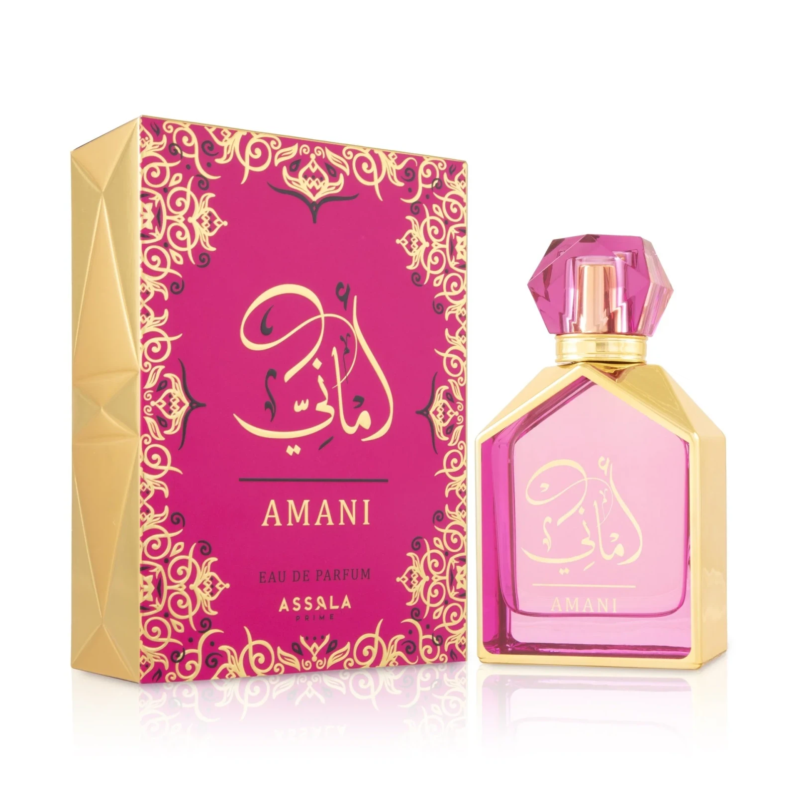 Assala Prime Amani Oriental Floral manufacturer bottle, linked from the supplied product catalogue.