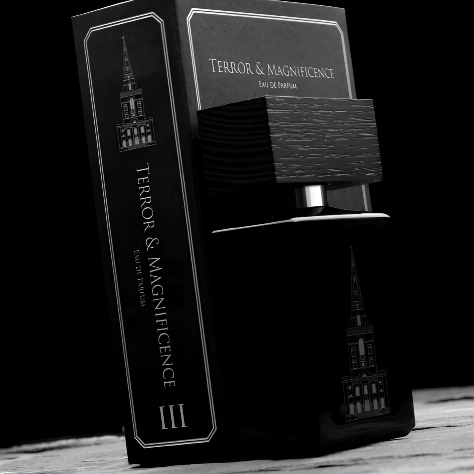 Beaufort London Terror & Magnificence manufacturer bottle, linked from the supplied product catalogue.
