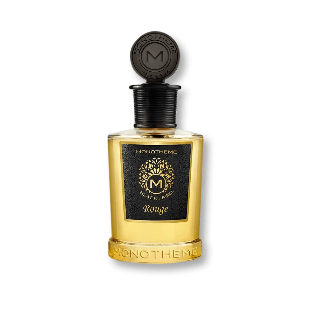 Monotheme Black Label Rouge manufacturer bottle, linked from the supplied product catalogue.