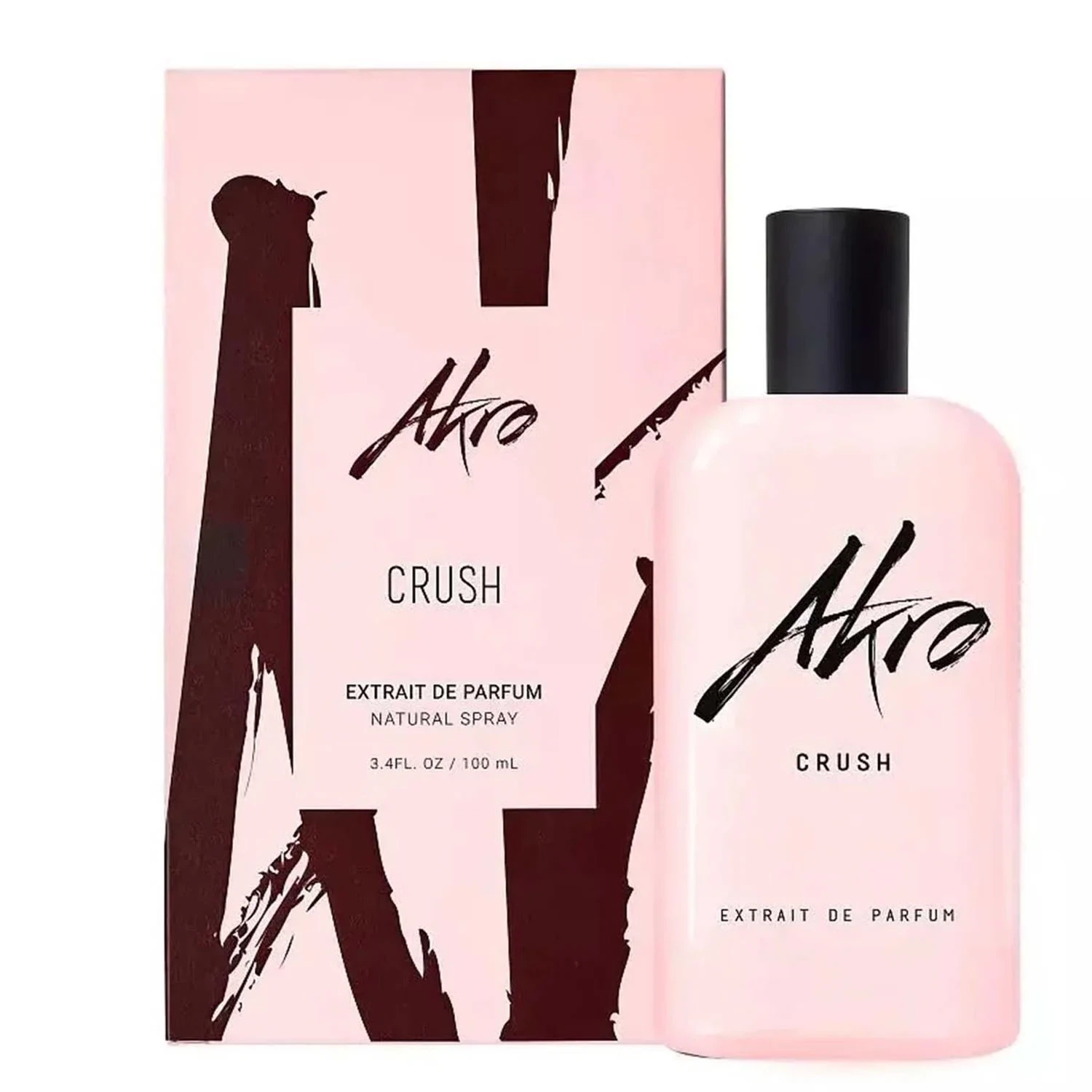 Akro Crush Floral Fruity Gourmand manufacturer bottle, linked from the supplied product catalogue.
