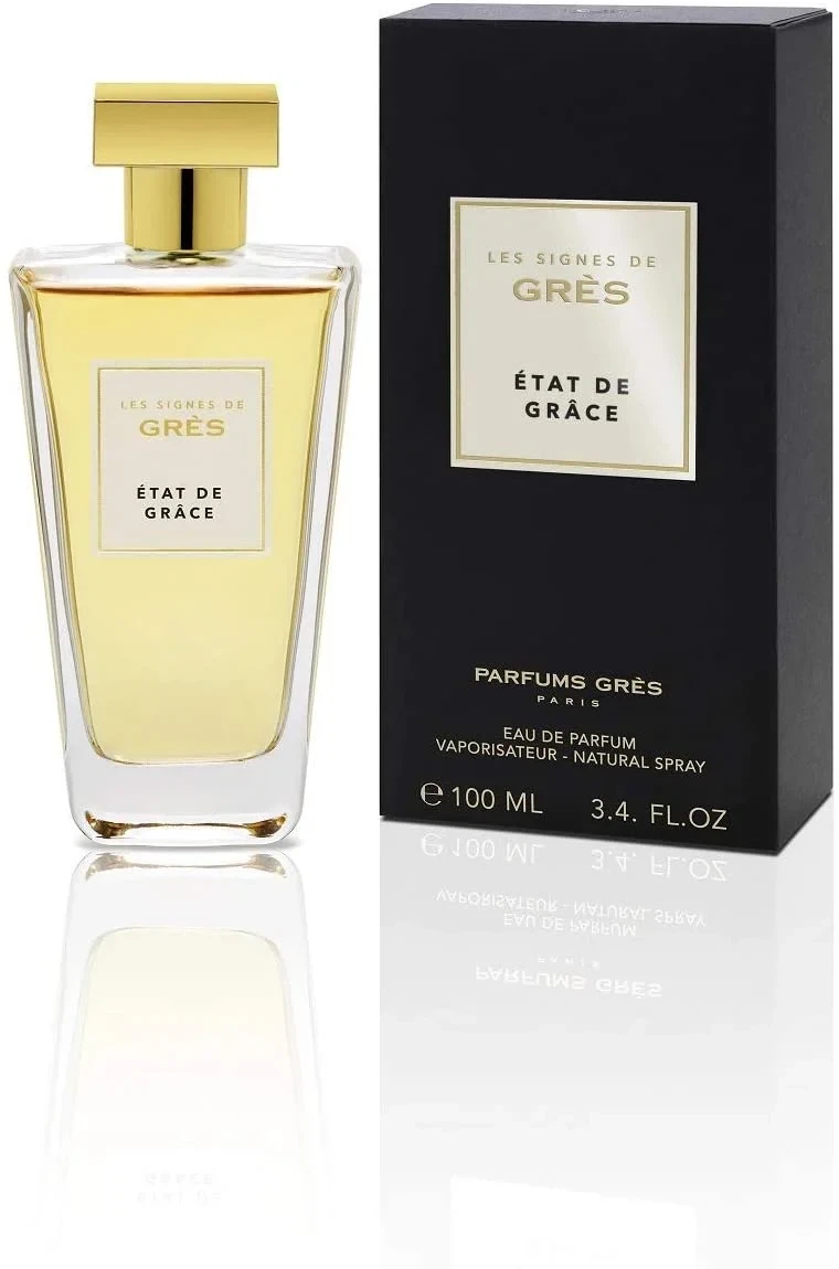 Gres Etat De Grace manufacturer bottle, linked from the supplied product catalogue.