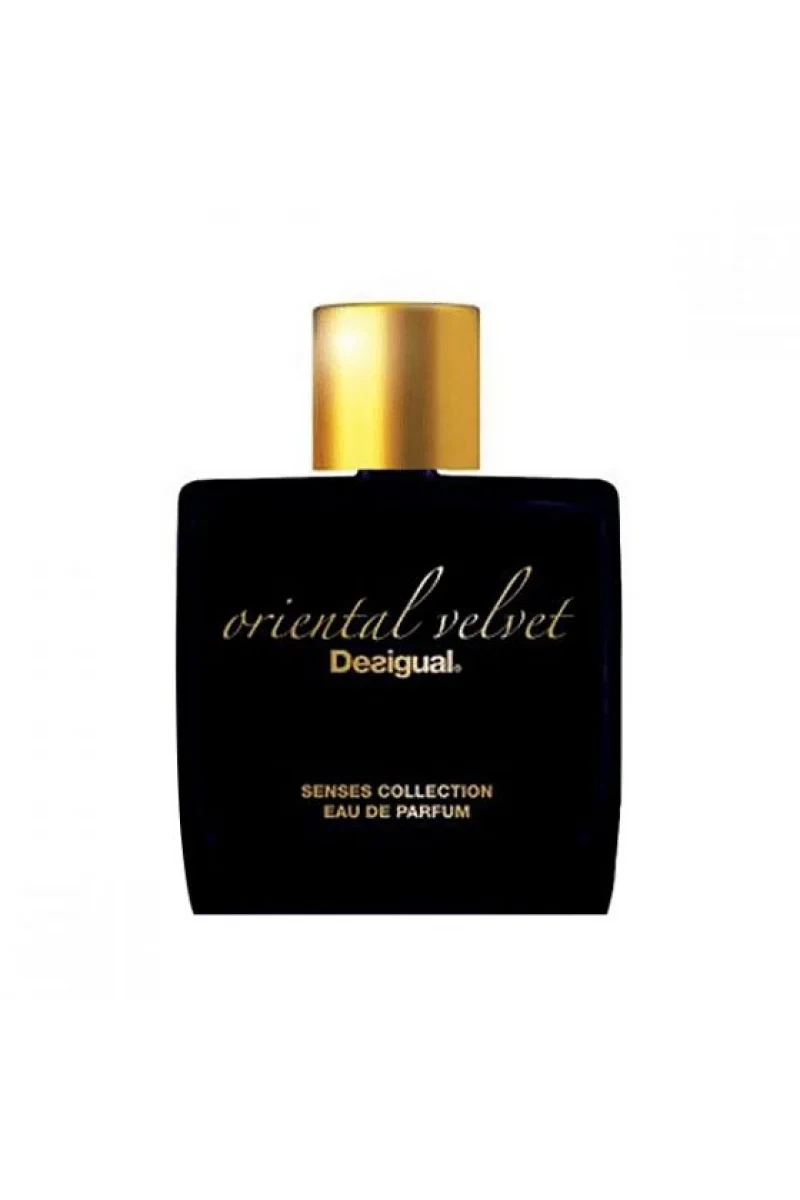 Desigual Senses Oriental Velvet manufacturer bottle, linked from the supplied product catalogue.