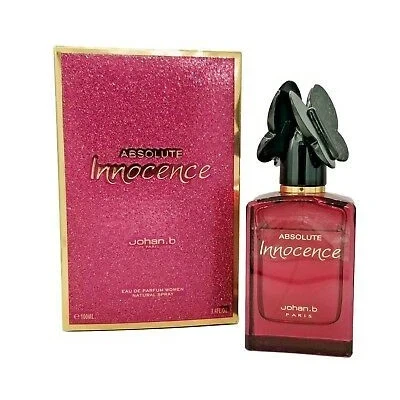 Geparlys Absolute Innocence manufacturer bottle, linked from the supplied product catalogue.