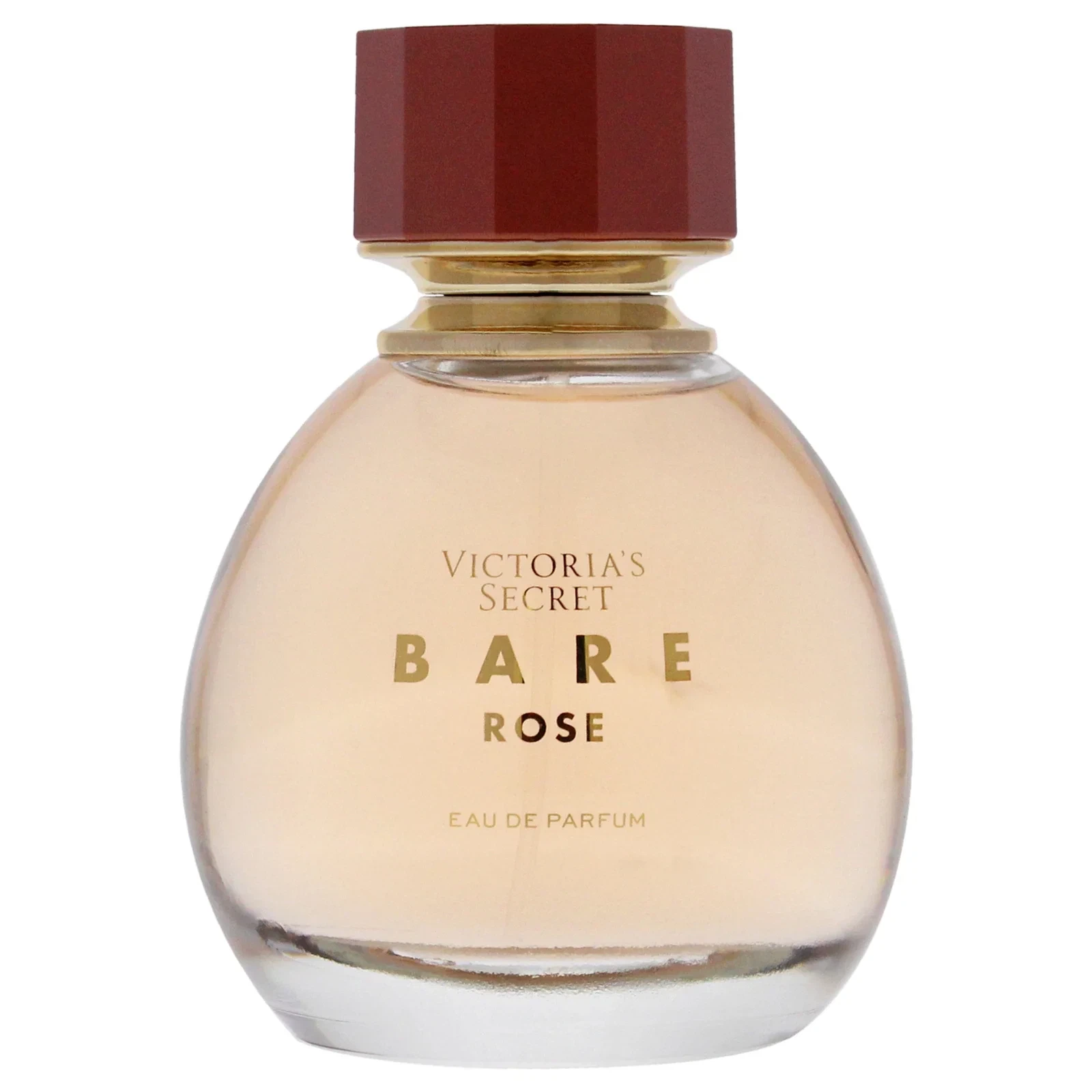 Victoria's Secret Bare Rose Woody Floral Musk manufacturer bottle, linked from the supplied product catalogue.