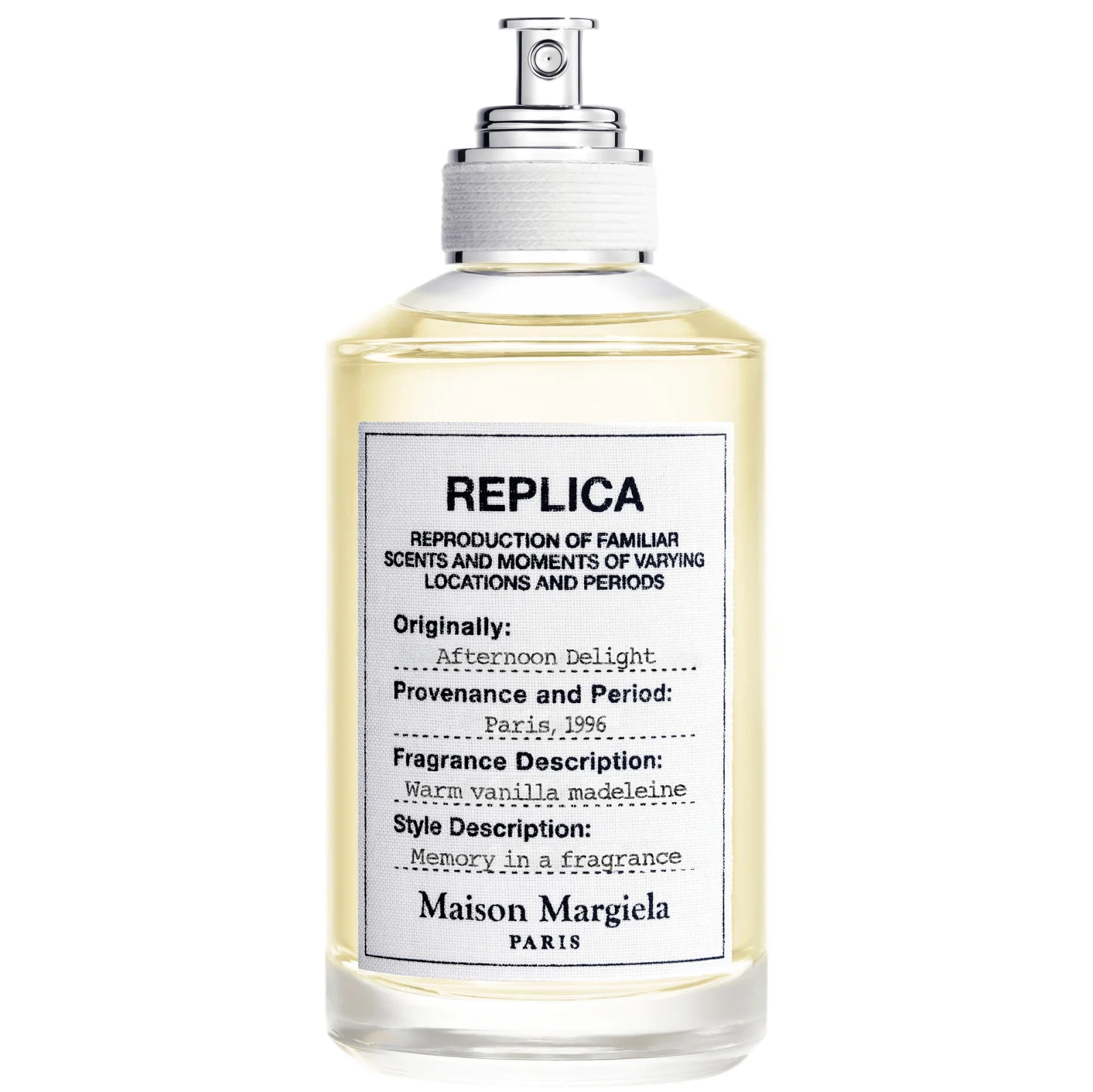 Maison Margiela Replica Afternoon Delight manufacturer bottle, linked from the supplied product catalogue.