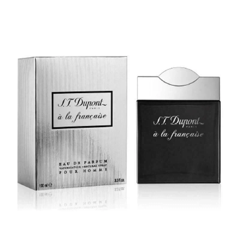 S.T. Dupont A LA FRANCAISE FOR manufacturer bottle, linked from the supplied product catalogue.