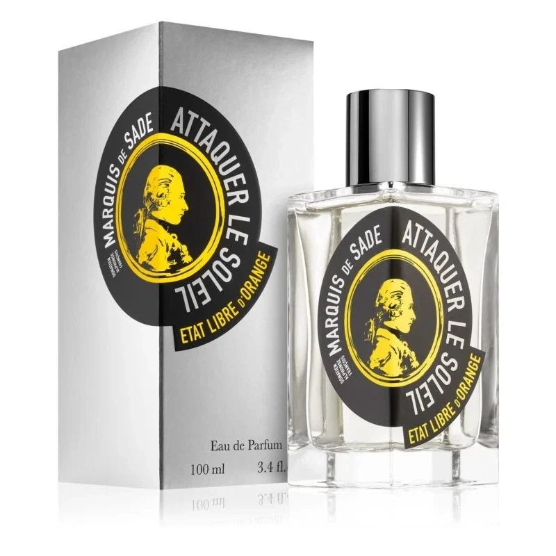 Etat Libre d'Orange Attaquer Le Soleil Marquis De Sade manufacturer bottle, linked from the supplied product catalogue.