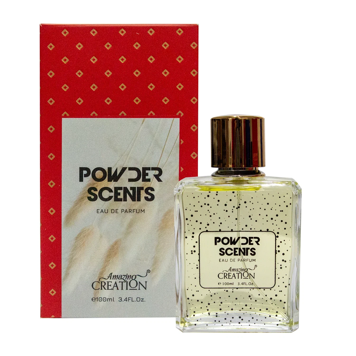 Scent Magic Power Scents manufacturer bottle, linked from the supplied product catalogue.