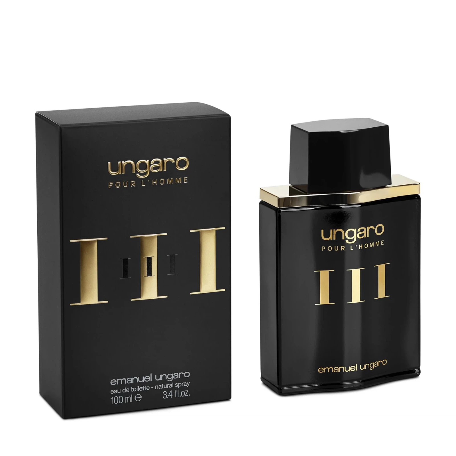 Emanuel Ungaro Ungaro Pour L'Homme Iii manufacturer bottle, linked from the supplied product catalogue.