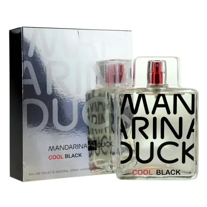 Mandarina Duck COOL BLACK manufacturer bottle, linked from the supplied product catalogue.