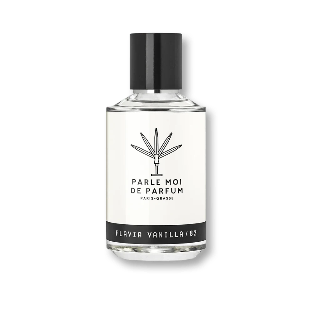 Parle Moi de Parfum Flavia Vanilla 82 manufacturer bottle, linked from the supplied product catalogue.