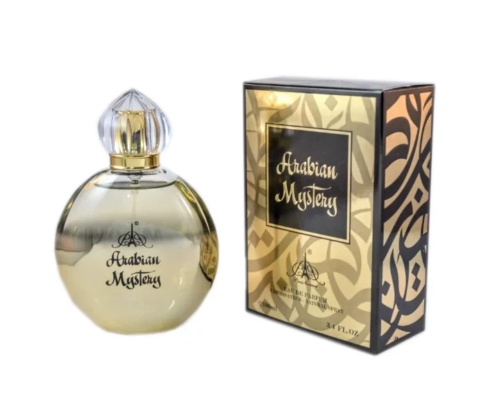 Arabian Mystery Arabian Mystery manufacturer bottle, linked from the supplied product catalogue.