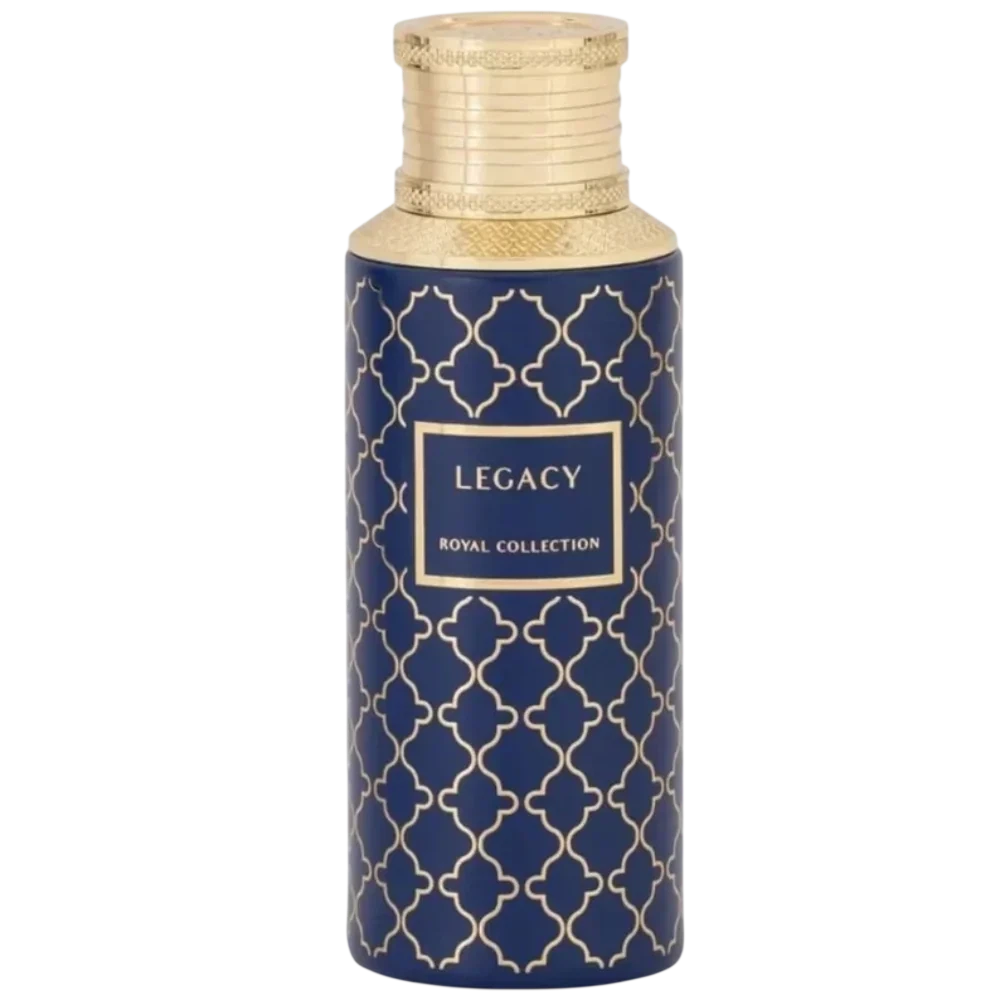 Maison Asrar Royal Collection Legacy Aromatic manufacturer bottle, linked from the supplied product catalogue.