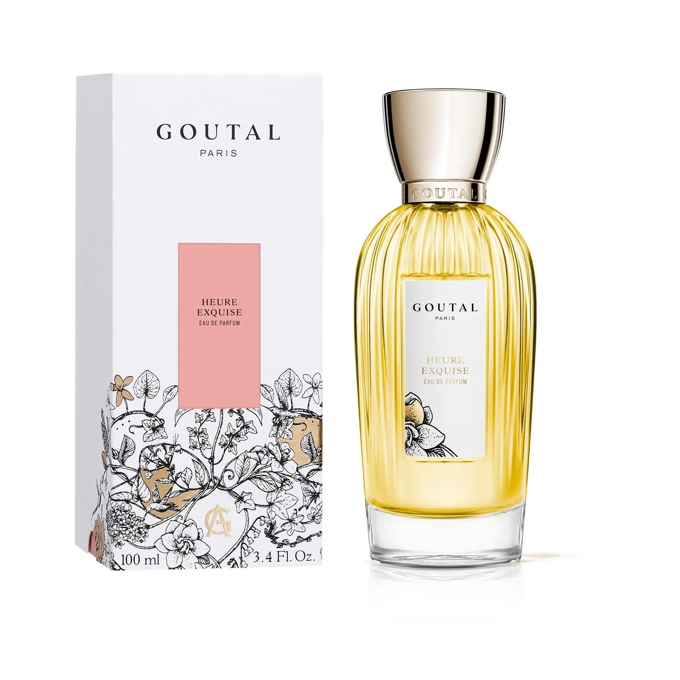 Goutal HEURE EXQUISE manufacturer bottle, linked from the supplied product catalogue.