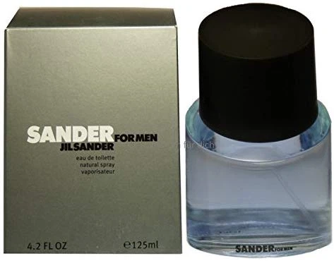 Jil Sander Sander manufacturer bottle, linked from the supplied product catalogue.