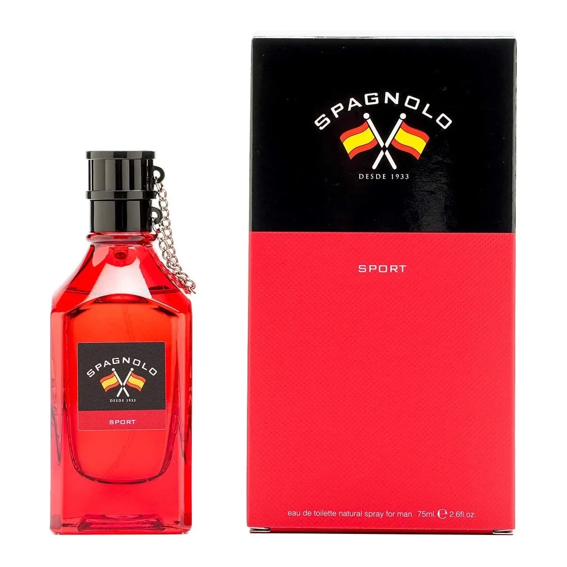 Spagnolo Sport manufacturer bottle, linked from the supplied product catalogue.