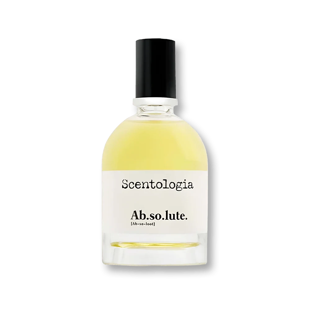 Scentologia Ab.So.Lute manufacturer bottle, linked from the supplied product catalogue.