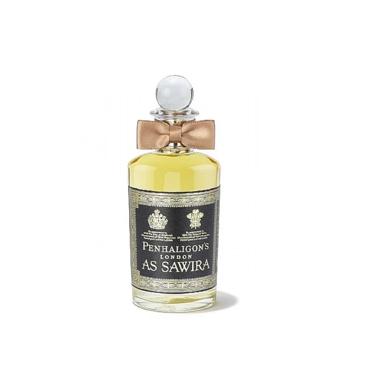 Penhaligon's As Sawira manufacturer bottle, linked from the supplied product catalogue.