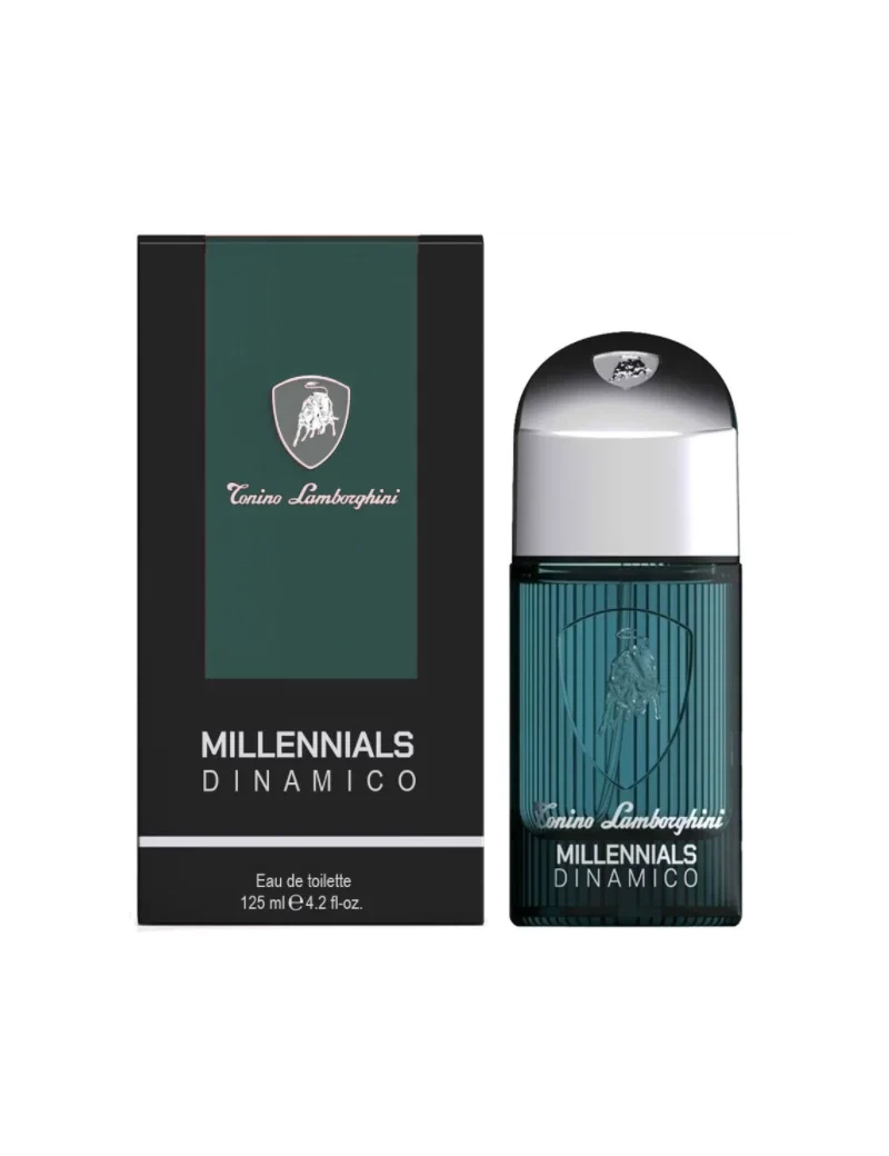 Tonino Lamborghini Millennials Dinamico manufacturer bottle, linked from the supplied product catalogue.