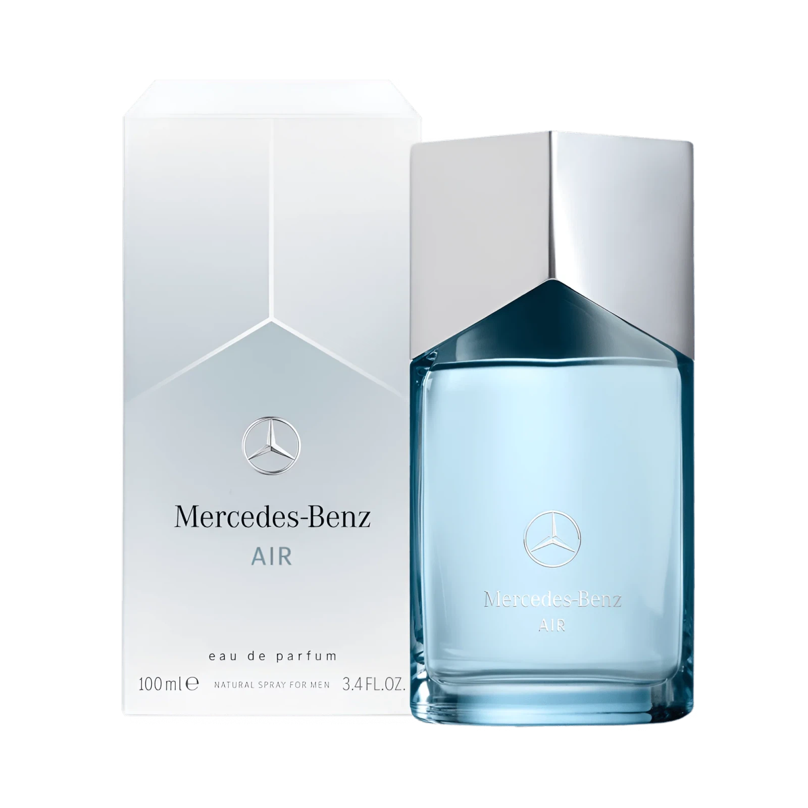 Mercedes Benz Air Men Refillable manufacturer bottle, linked from the supplied product catalogue.