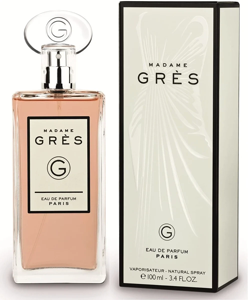 Parfums Gres Madame Gres manufacturer bottle, linked from the supplied product catalogue.