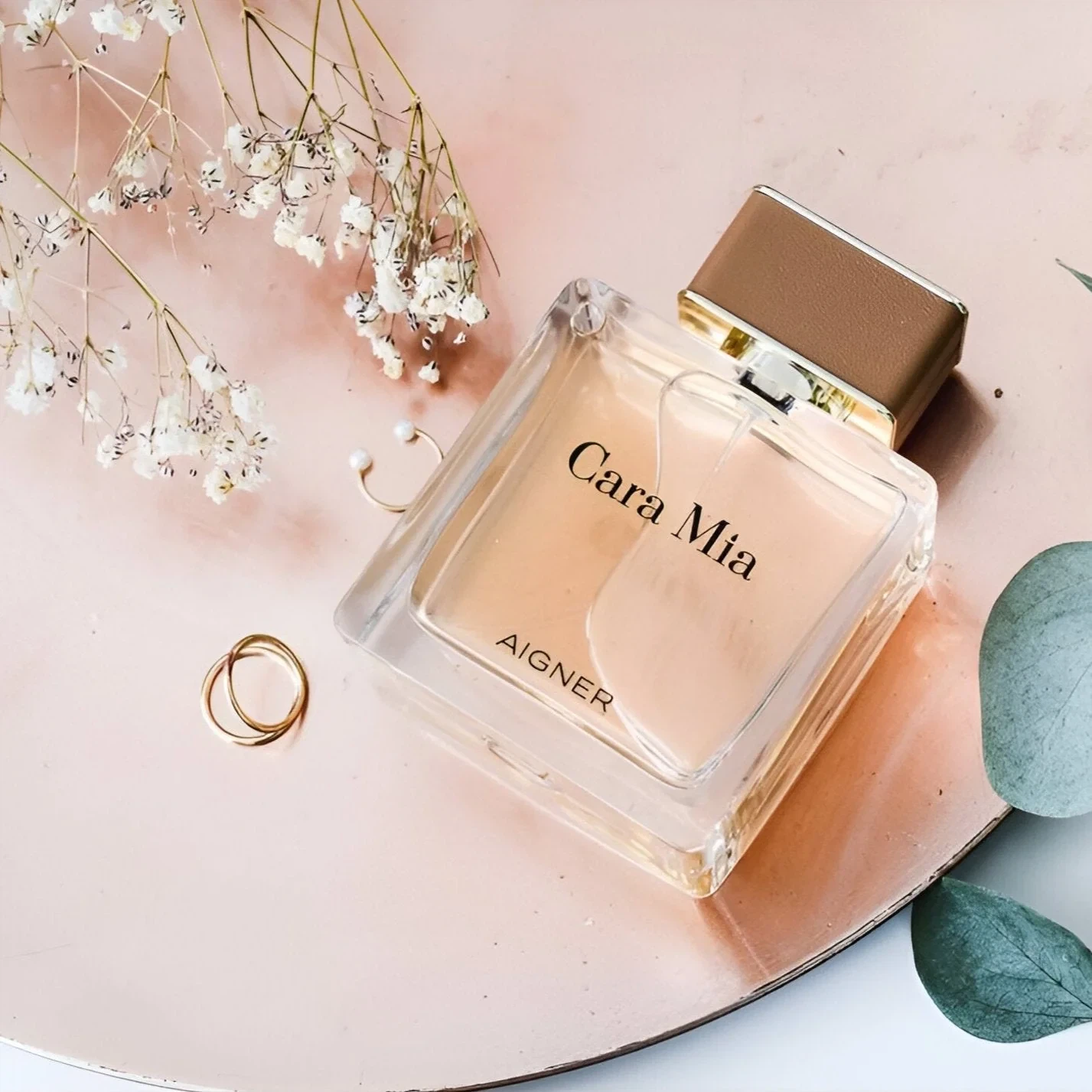 Etienne Aigner Cara Mia manufacturer bottle, linked from the supplied product catalogue.