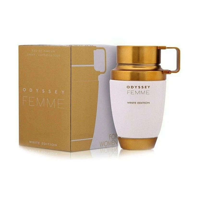 Armaf ODYSSEY FEMME WHITE EDITION manufacturer bottle, linked from the supplied product catalogue.