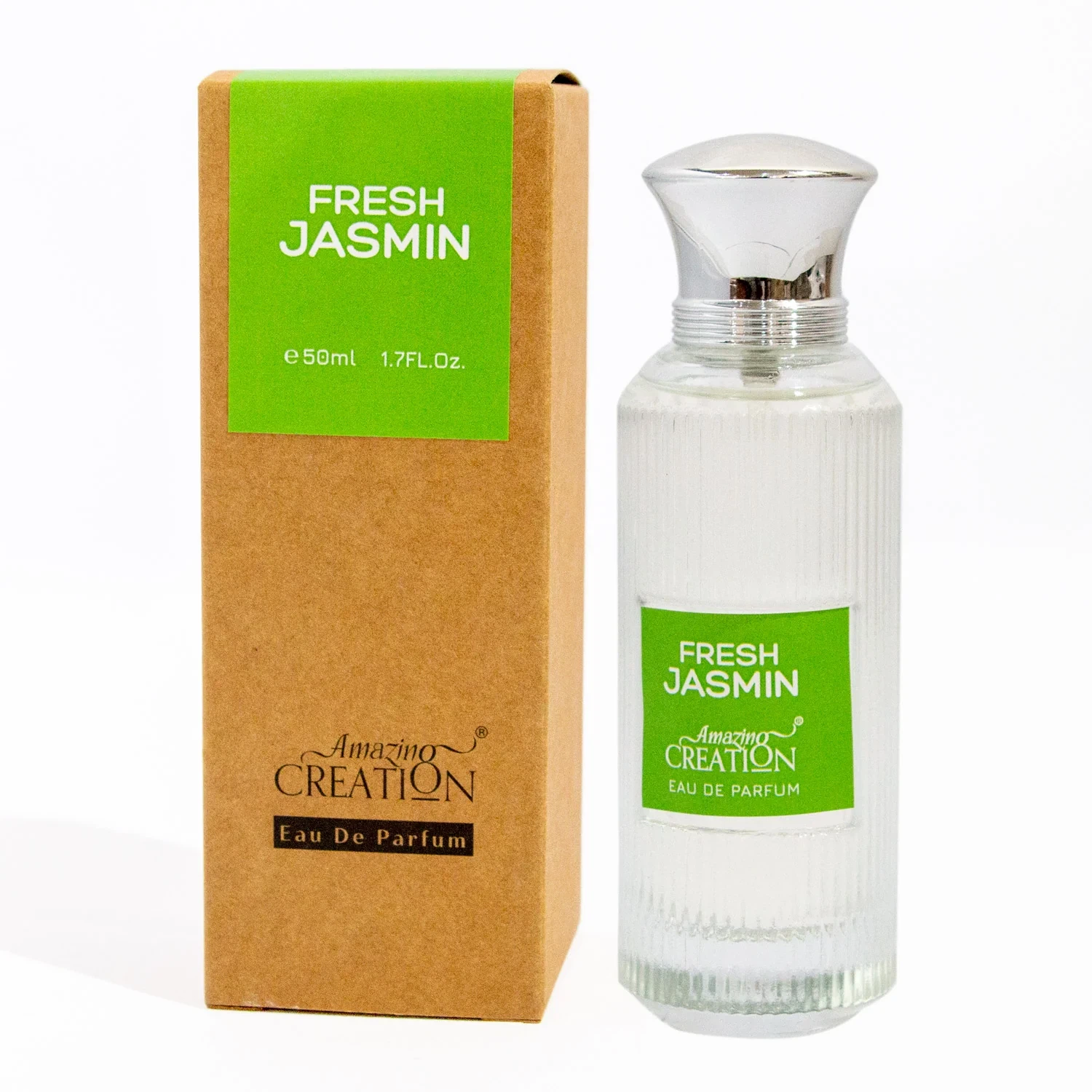 Scent Magic Fresh Jasmin manufacturer bottle, linked from the supplied product catalogue.
