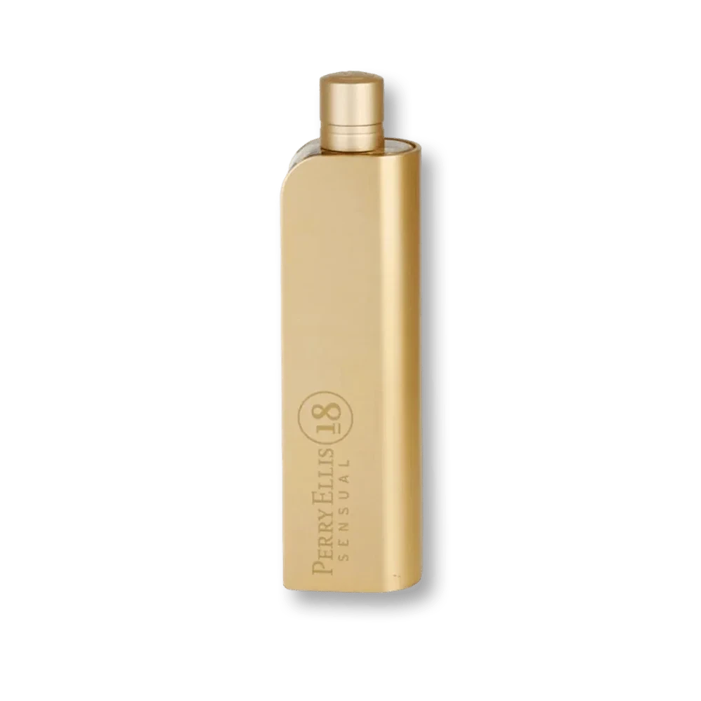Perry Ellis 18 Sensual Spray manufacturer bottle, linked from the supplied product catalogue.