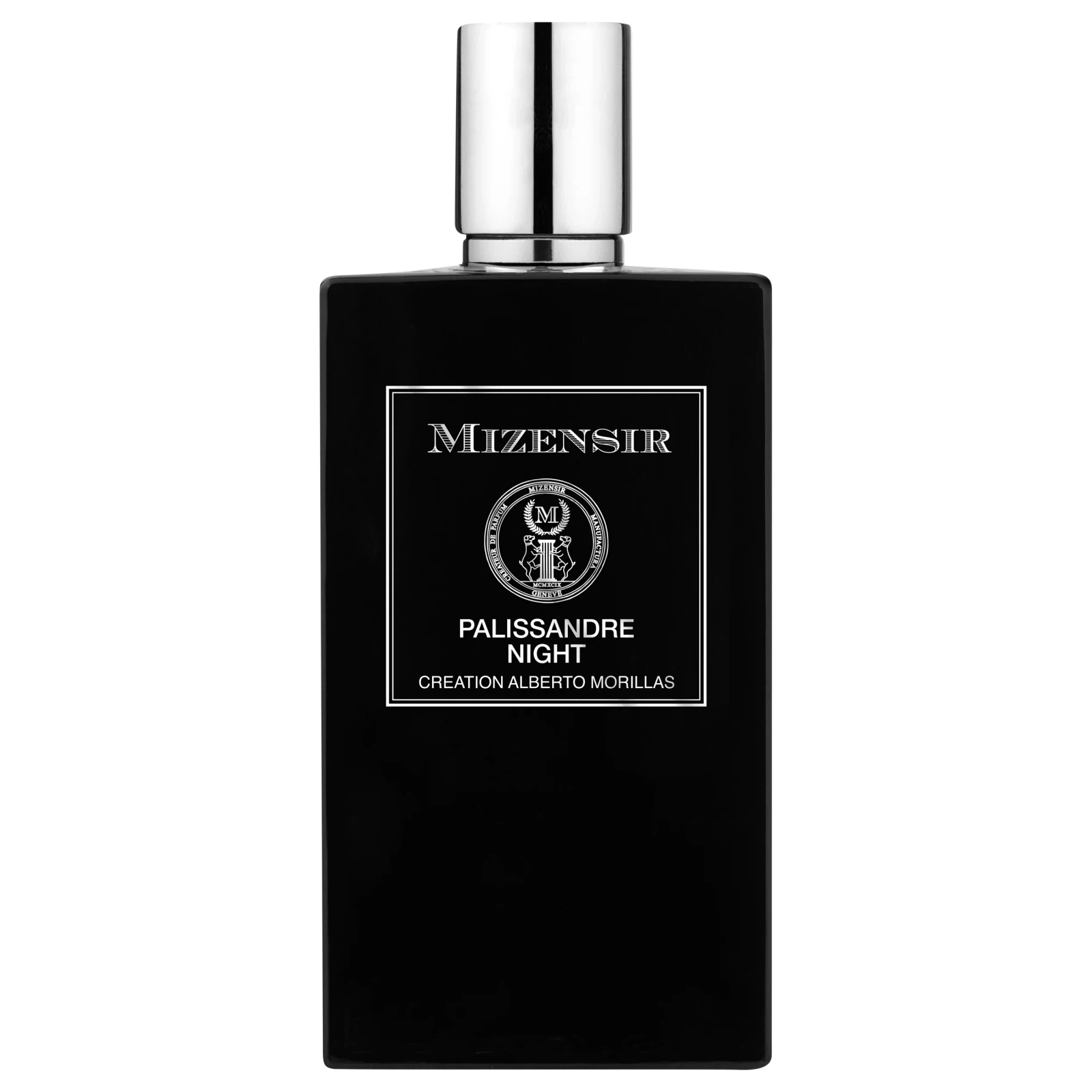 Mizensir Palissandre Night Oriental Woody manufacturer bottle, linked from the supplied product catalogue.