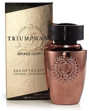 Triumphant Bronze Glory Men manufacturer bottle, linked from the supplied product catalogue.
