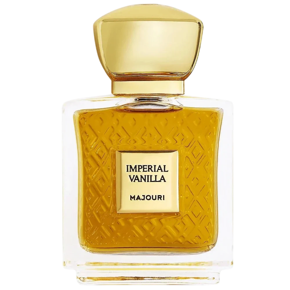 Majouri Imperial Vanilla Oriental Vanilla manufacturer bottle, linked from the supplied product catalogue.