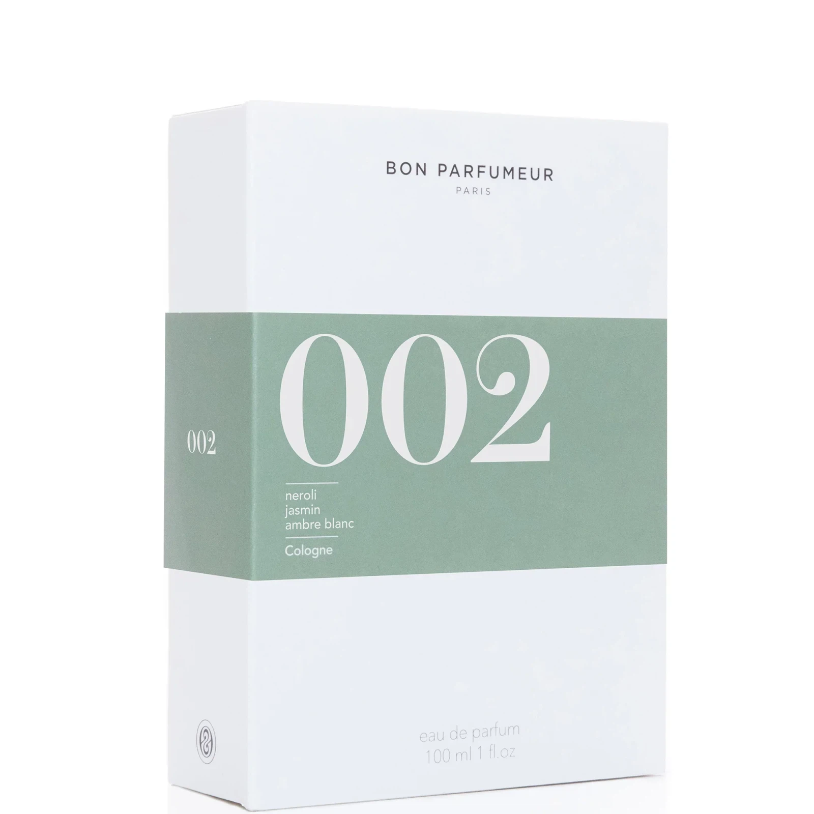Bon Parfumeur 002 Neroli Jasmin Ambre Blanc manufacturer bottle, linked from the supplied product catalogue.