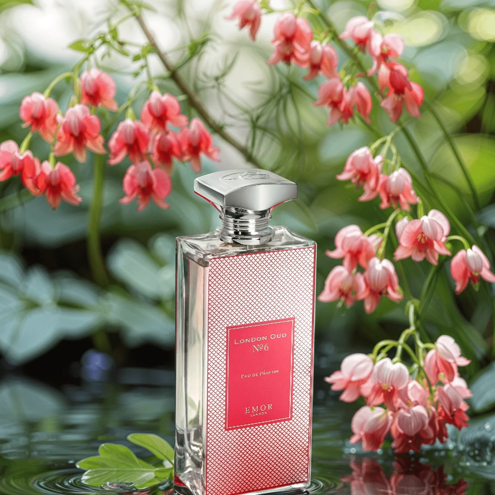 Emor London Oud No.6 manufacturer bottle, linked from the supplied product catalogue.