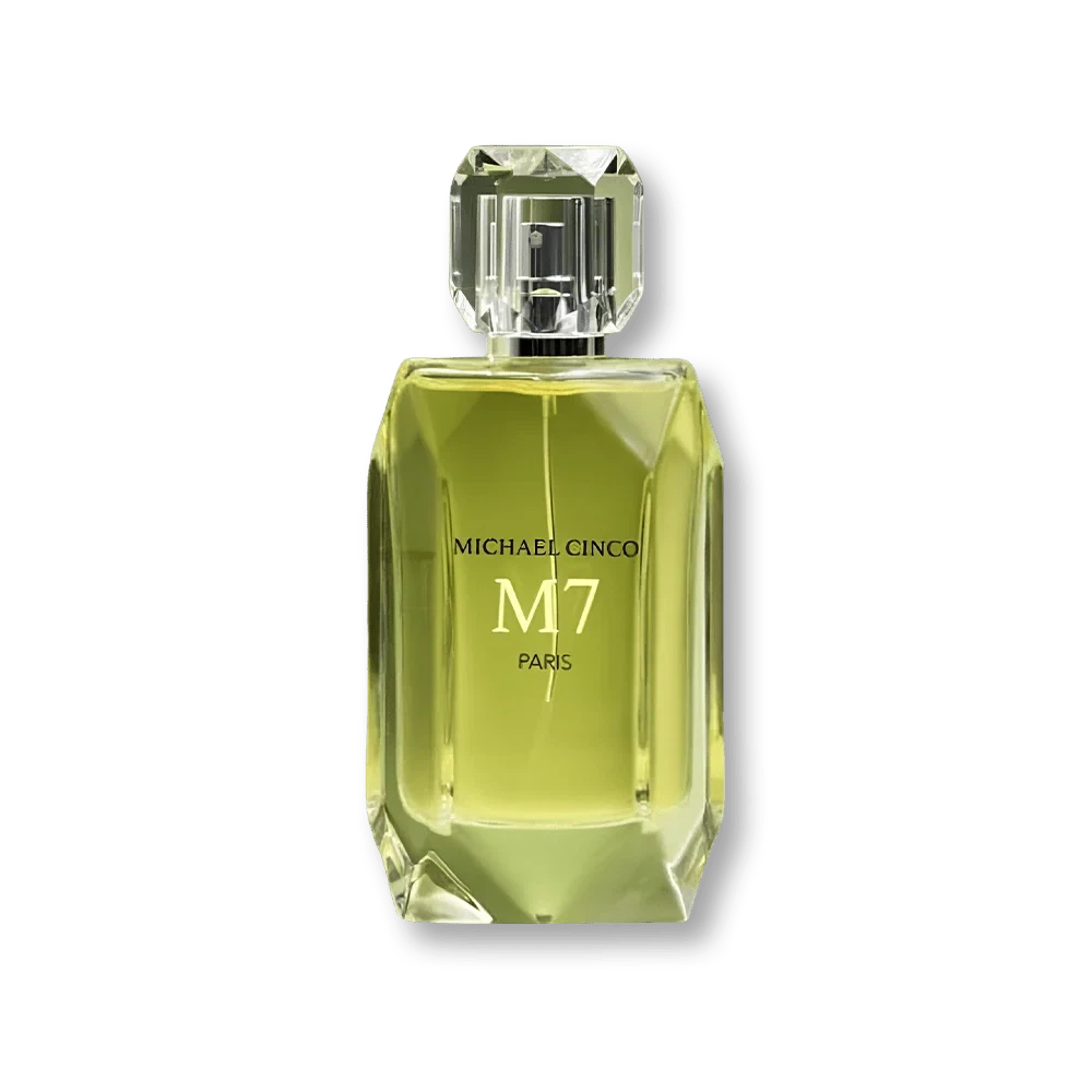 Michael Cinco M7 manufacturer bottle, linked from the supplied product catalogue.