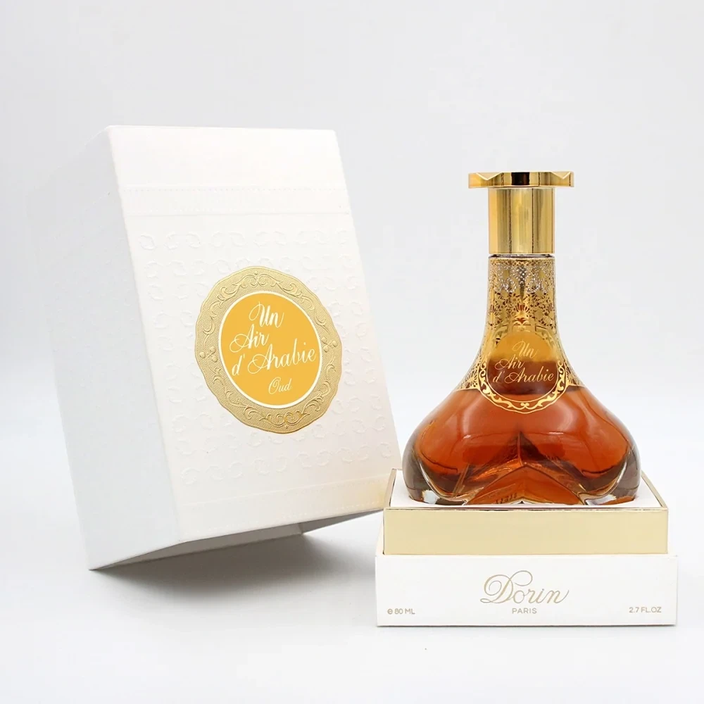 Dorin Un Air D'Arabie Oud Spy manufacturer bottle, linked from the supplied product catalogue.