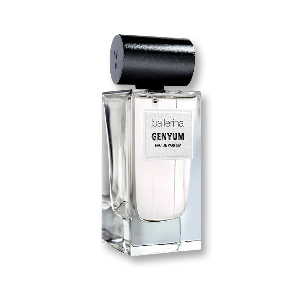 Genyum Ballerina manufacturer bottle, linked from the supplied product catalogue.