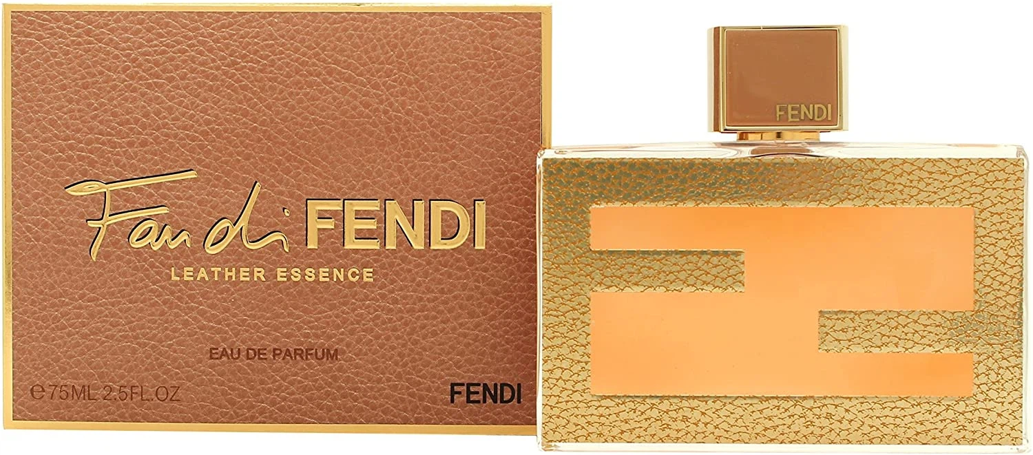 Fendi Fan Di Fendi Leather Essence manufacturer bottle, linked from the supplied product catalogue.