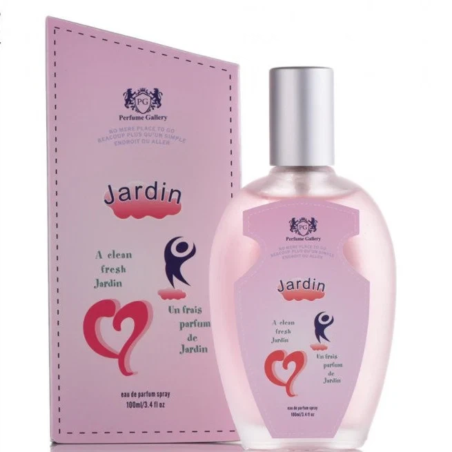 Perfume Gallery Jardin manufacturer bottle, linked from the supplied product catalogue.