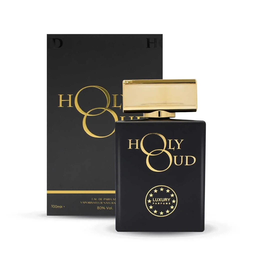 Luxury Concept Holy Oud manufacturer bottle, linked from the supplied product catalogue.