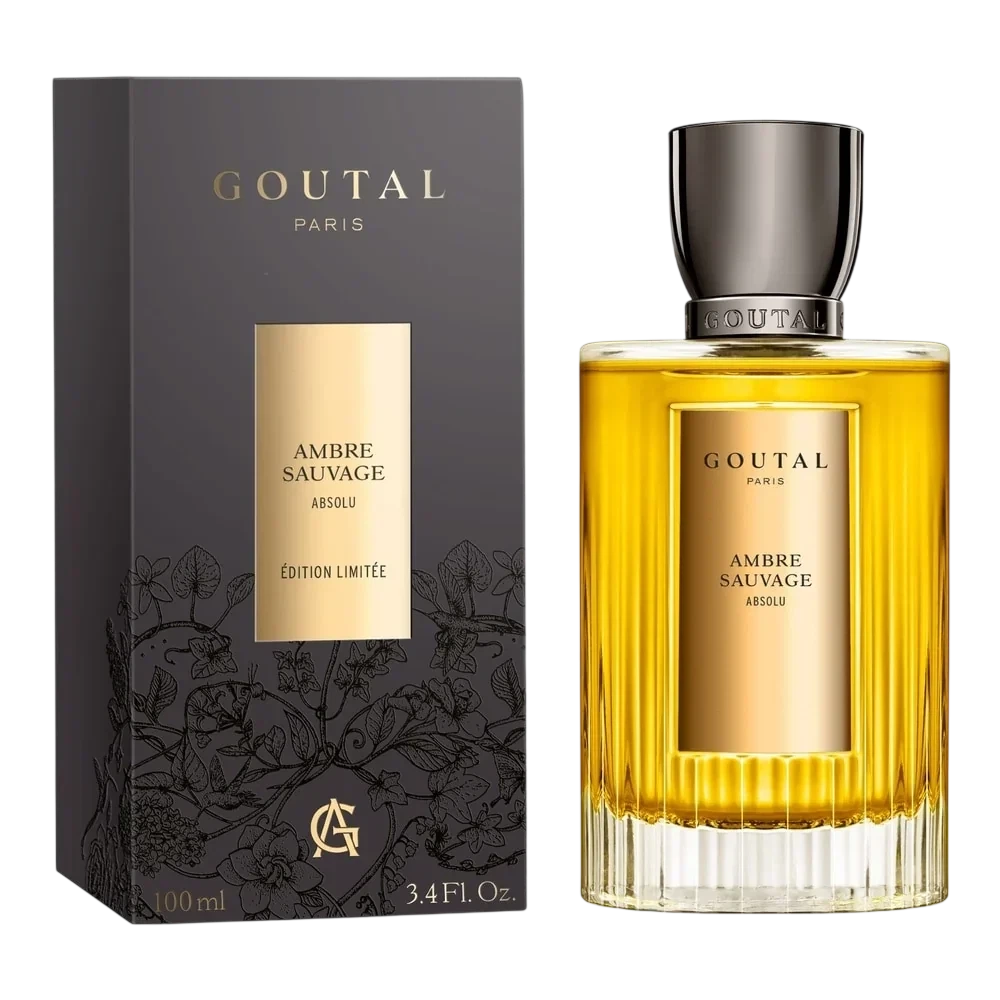 Goutal AMBRE SAUVAGE ABSOLU LIMITED EDITION manufacturer bottle, linked from the supplied product catalogue.