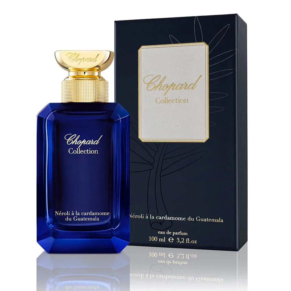 Chopard COLLECTION NEROLI A LA CARDAMOME DU GUATEMALA manufacturer bottle, linked from the supplied product catalogue.