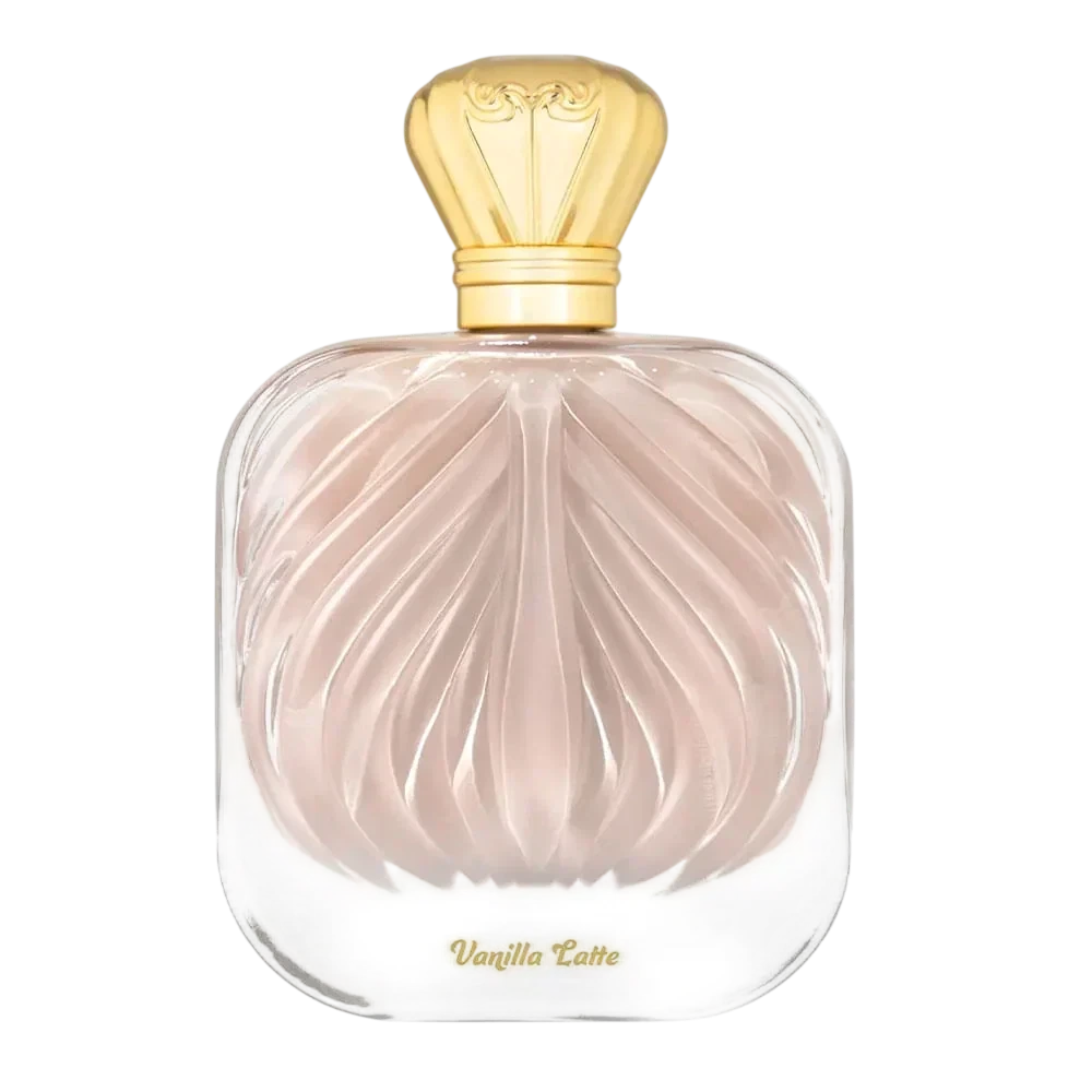 Assala Prime Vanilla Latte Gourmand Oriental manufacturer bottle, linked from the supplied product catalogue.